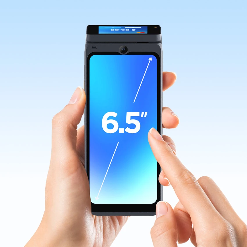 Dual Screen Android POS With Dock